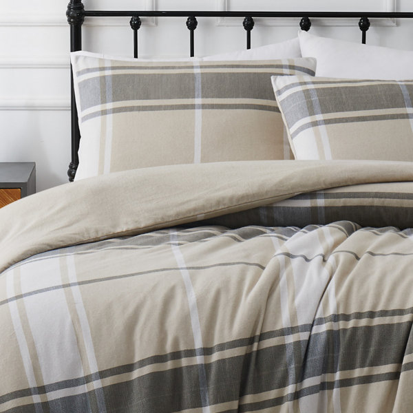 Truly Soft 100 Cotton Flannel Comforter Set & Reviews Wayfair
